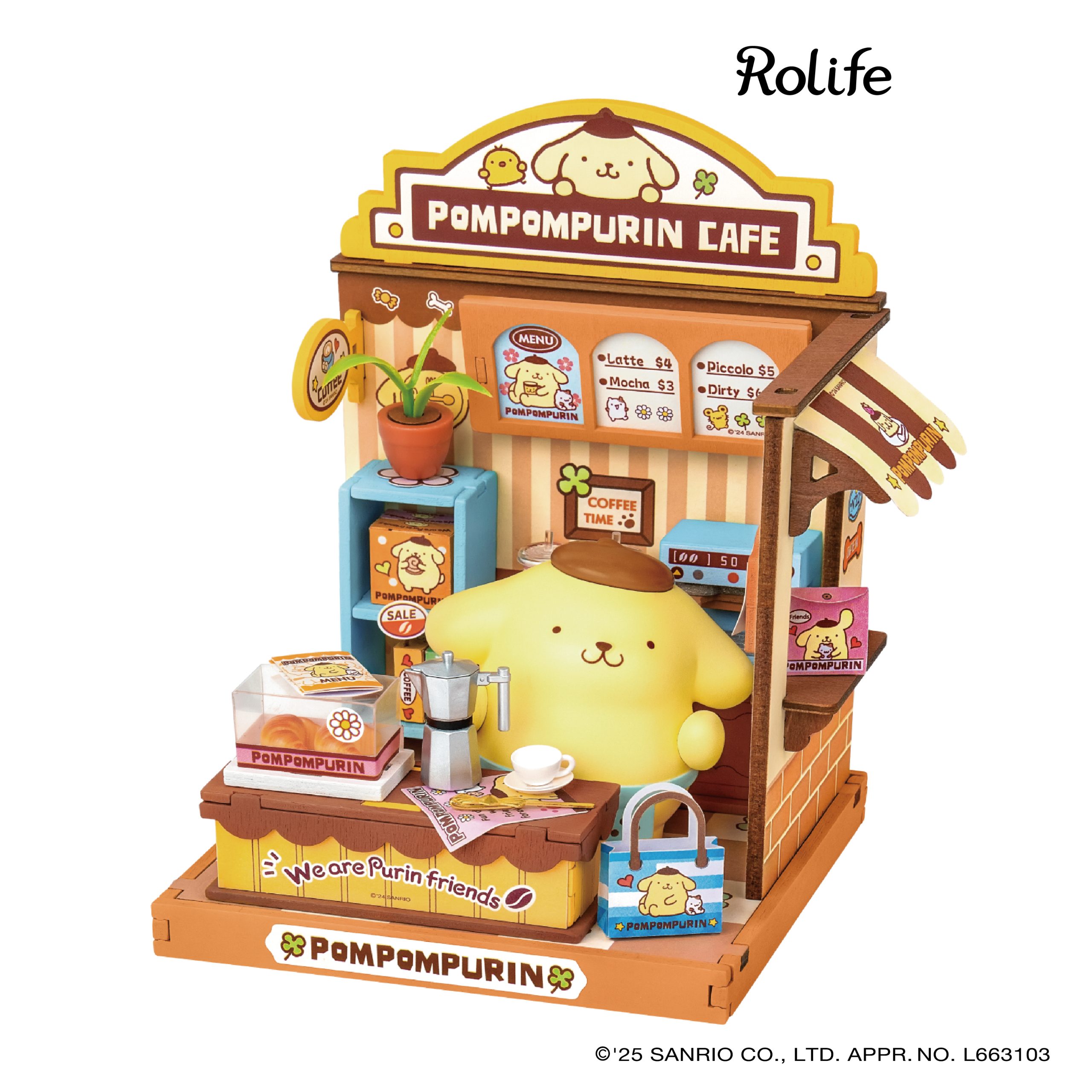 DA004 ポムポムプリンのカフェ | Rolife Japan